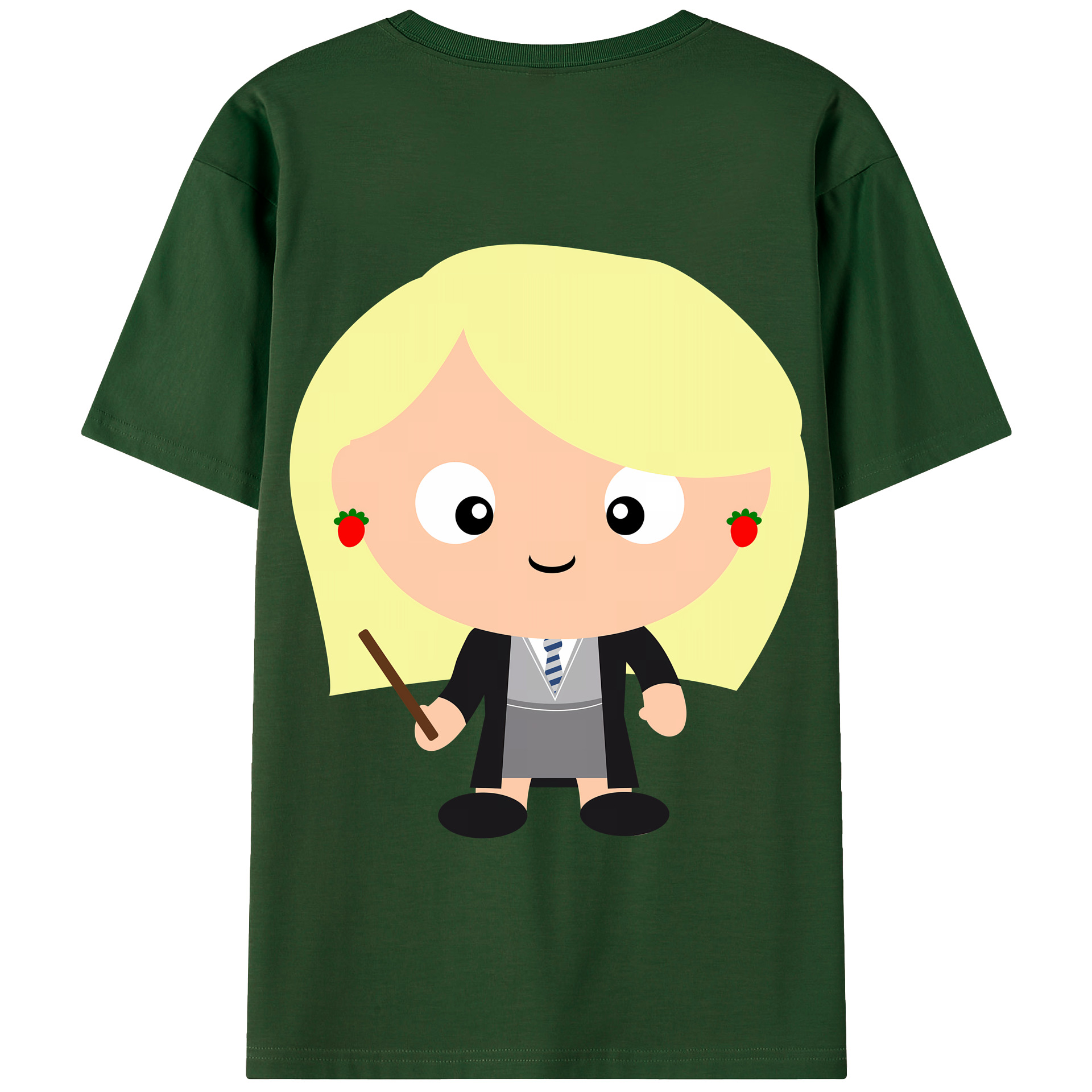 （画像用） Harry Potter ハリー・ポッターシリーズ 綿100％半袖Tシャツ（背面プリント）